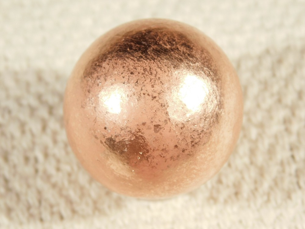 Solid COPPER SPHERE From Michigan 117gr