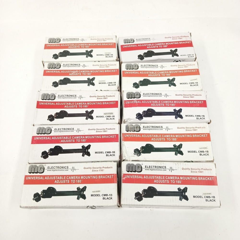 [Lot of 10] Universal Adjustable Camera Mounting Bracket - MGElectronics - CMB-1