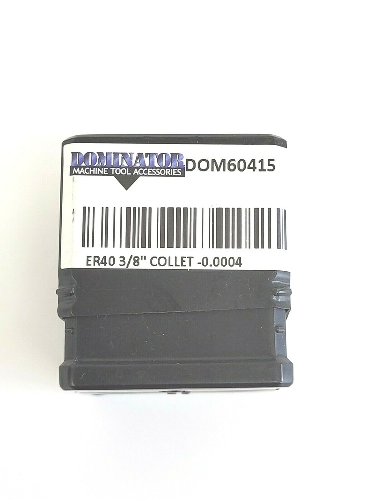 3/8 ER40 PRECISION SPRING COLLET .0004 TIR DOMINATOR 60415