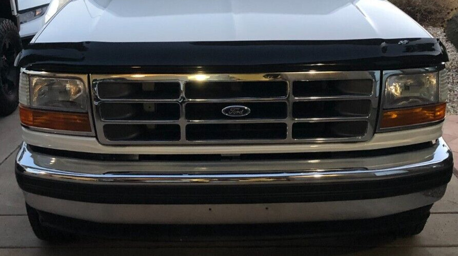 BugFlector II Hood Protector Bug Shield Deflector for 92-97 Ford F150 Bronco OBS