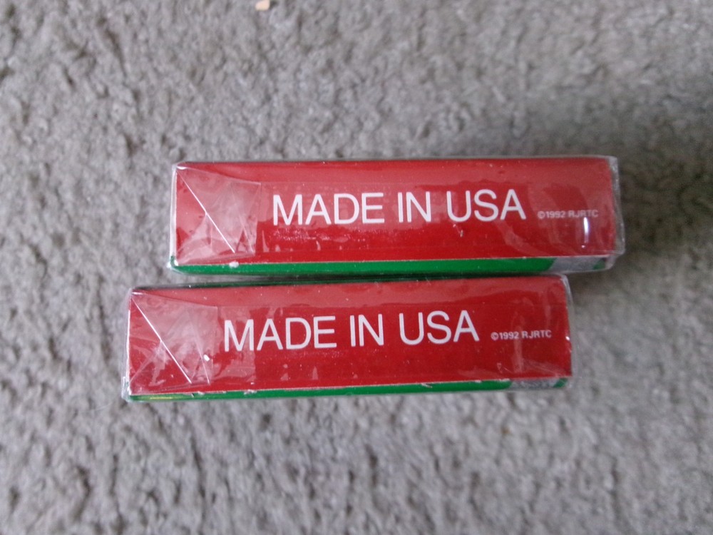 Two Sealed More 120s Playing Card Decks