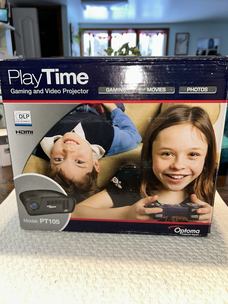 Optoma PT105 Playtime, DPL Gaming and Video Projector