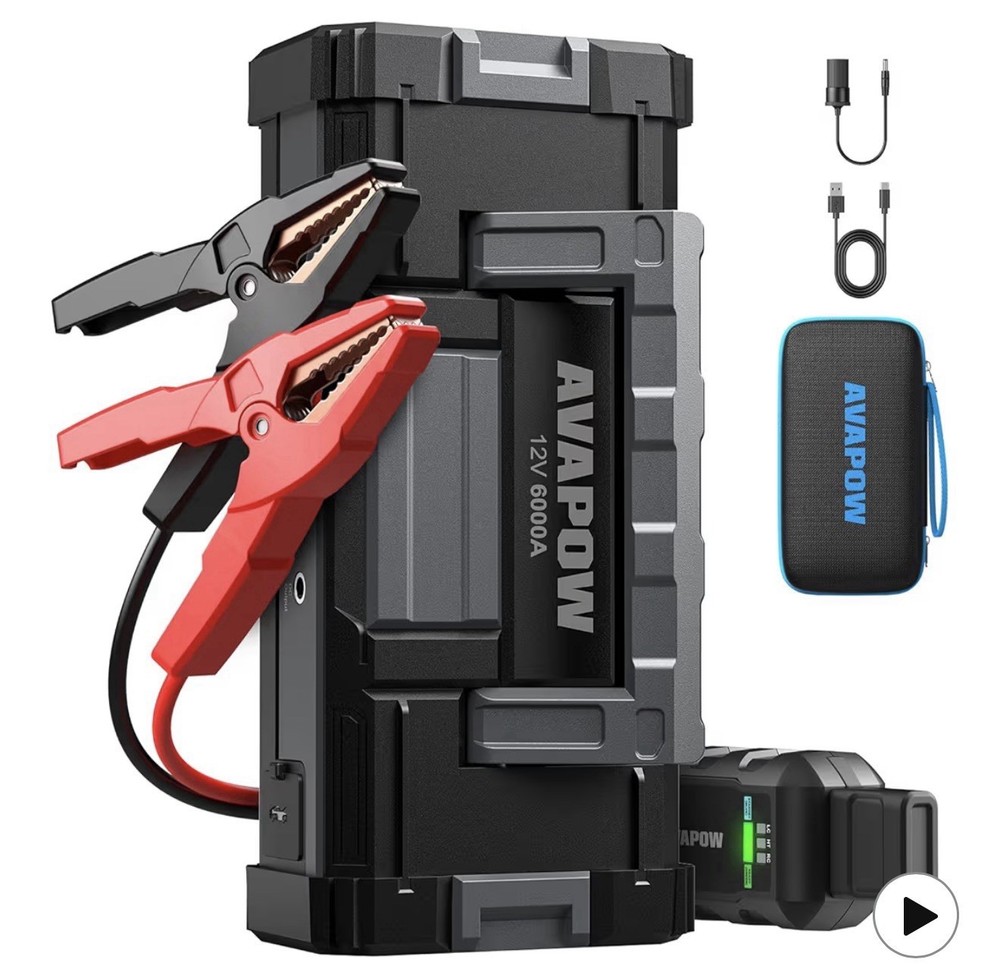 Avapow Car Jump Starter 6000amp