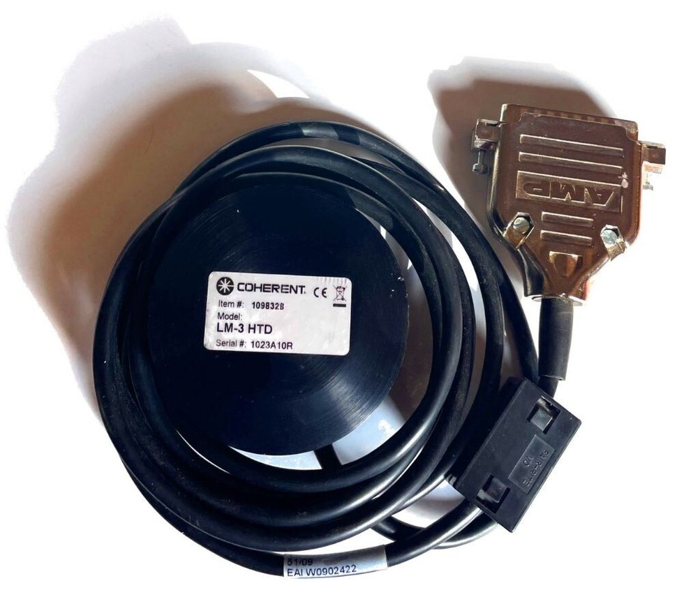 Coherent laser power meter/puck