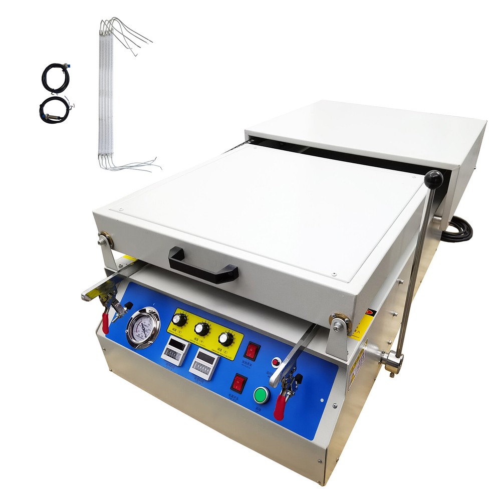 Desktop Vacuum Plastic Thermoformer Heating & Molding Machine for ABS/PVC Sheets