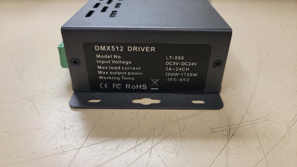 DMX LT-880 DMX512 Decoder Controller