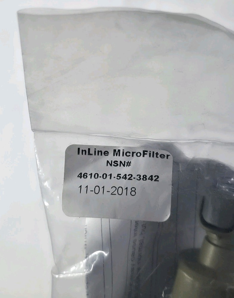US Military Surplus Hydration InLine MSR MicroFilter New 4610-01-542-3842