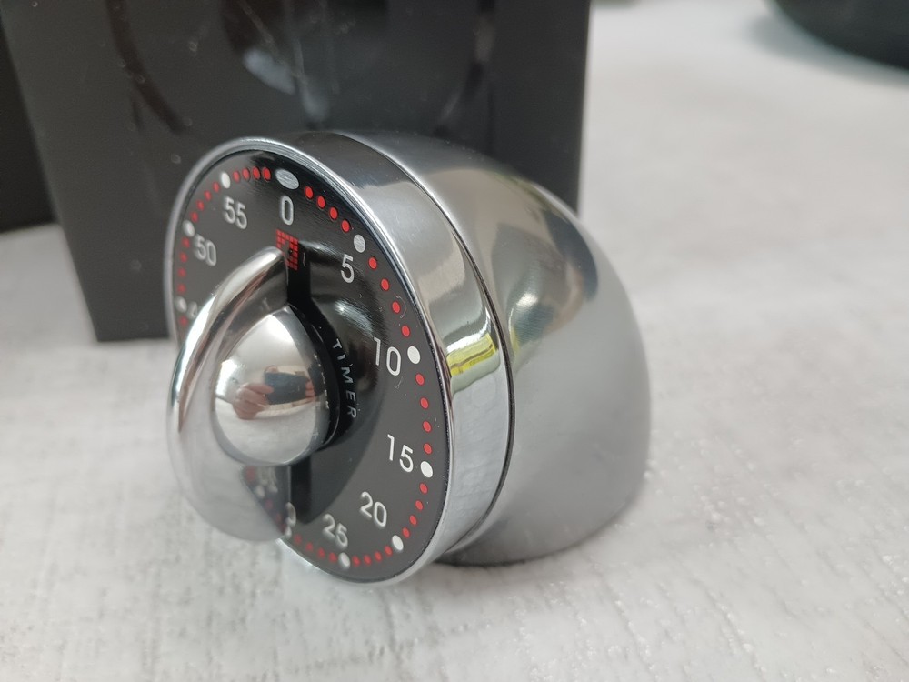 Bengt Ek Design Aluminum 60 Minute Kitchen Timer