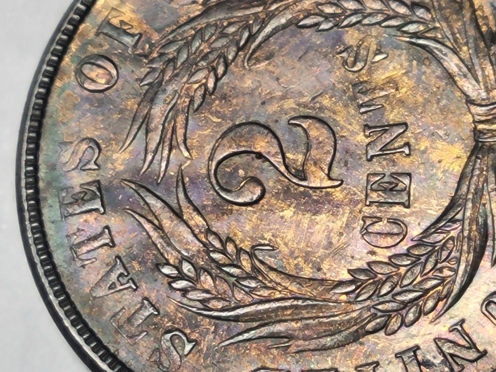 1865 2 cent piece DDO-Reverse