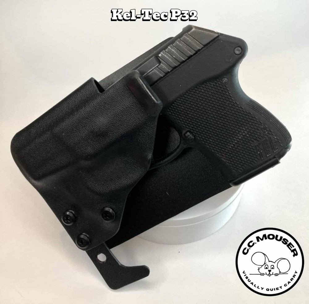 KelTec P32 Pocket Holster, Adjustable Retention, Print Blocking Panel