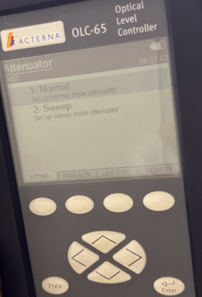 Acterna OLC-65 optical level controller