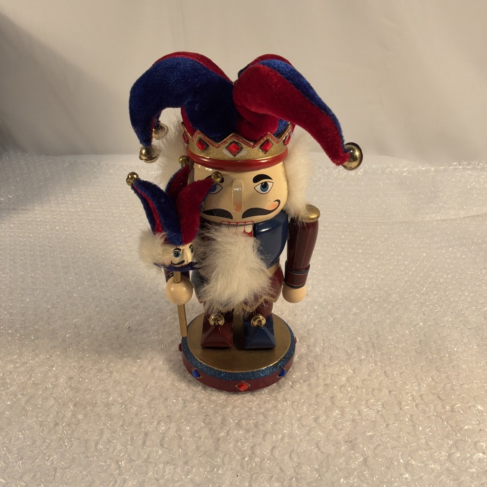 Court Jester nutcracker 9’’