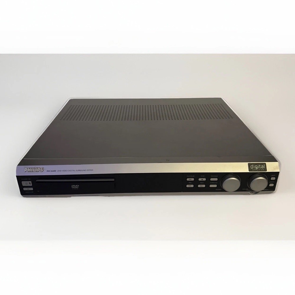 Philips MX 3660D DVD Video Surround System Digital Amplifier Tested-Works!