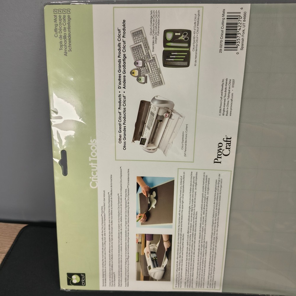 Cricut Tools Cutting Mat 12x24 LightGrip 2 Pack For Expression New Other