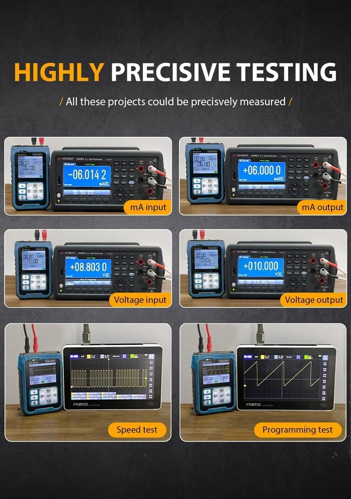 WESTOBIG Signal Generator 0-24V 0-24mA Programmable Function Generator