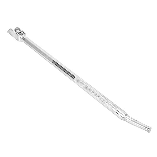 35" Chrome Combination Winch Bar with Square Head,Carbon-Steel Construction