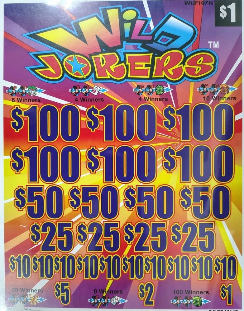 WILD JOKER 1620-5W Single game, pull tabs