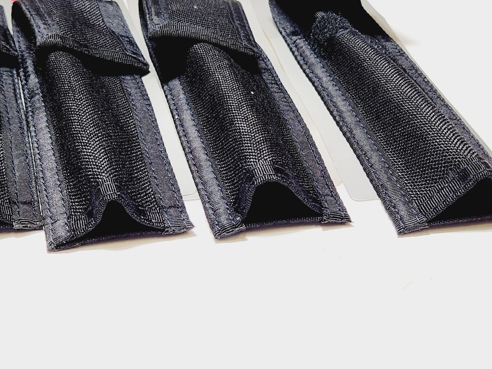Nylon Flashlight Holster Belt Loop AAA Size 6pk