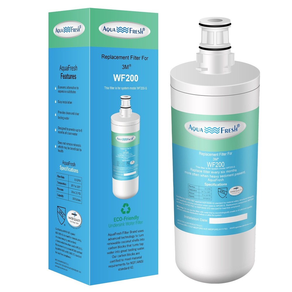 Aqua Fresh Replacement Fits 3M Filtrete 3US-AF01 Under Sink Water Filter System