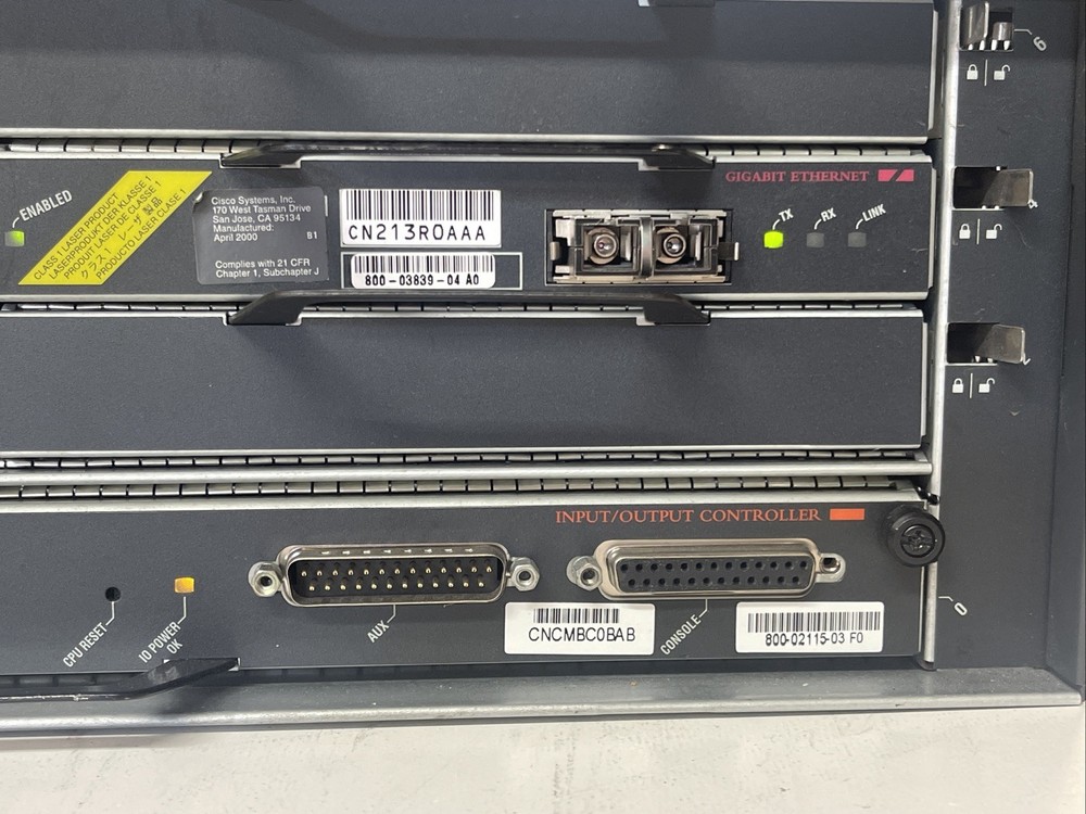 Cisco 7200 Series VXR W/cards