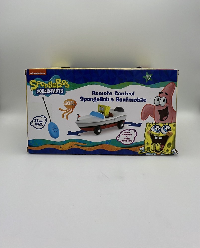 Nickelodeon SpongeBob Squarepants RC Boatmobile 2024