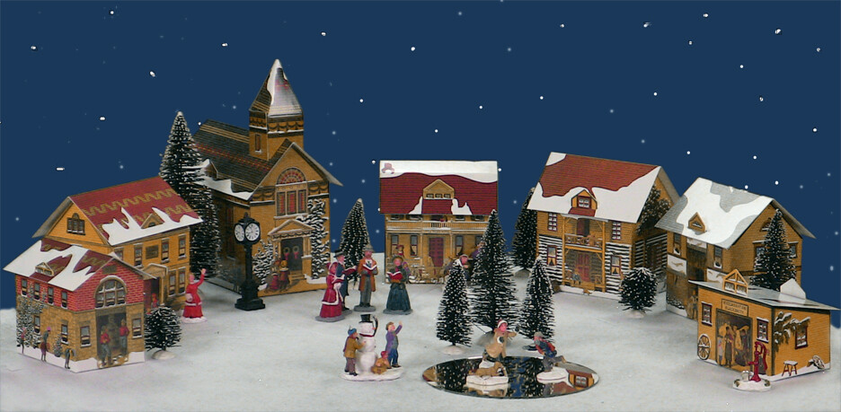 House Shaped Gift Box - Firehouse Gift Box - Christmas Gift Box