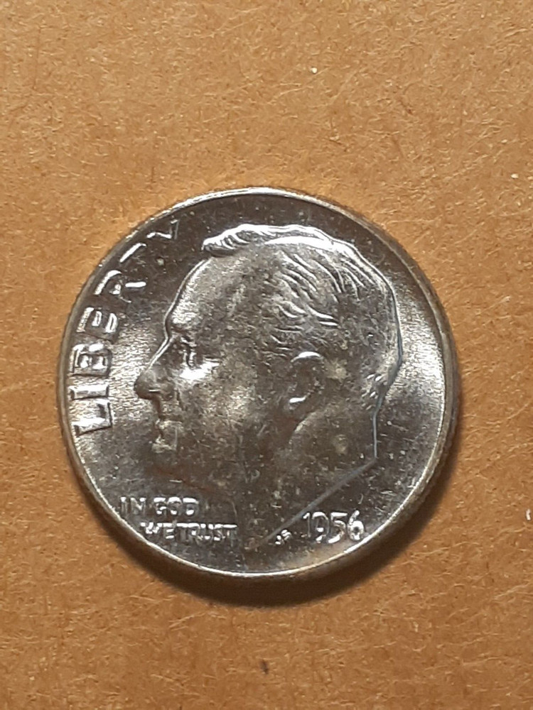 1956 ROOSEVELT DIME