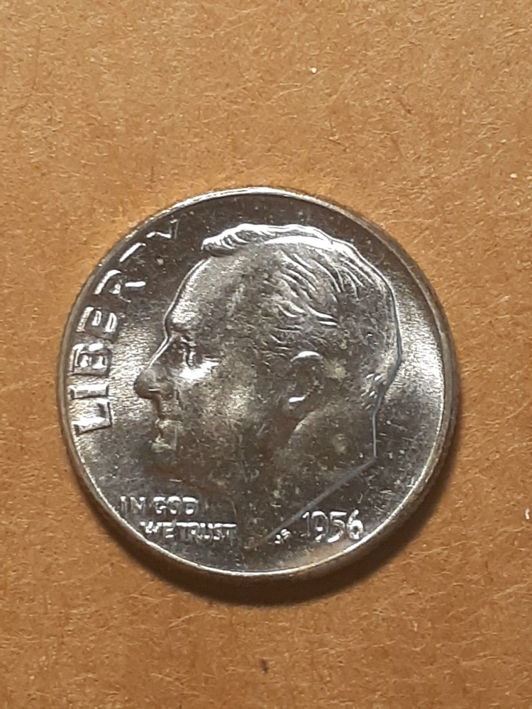 1956 ROOSEVELT DIME