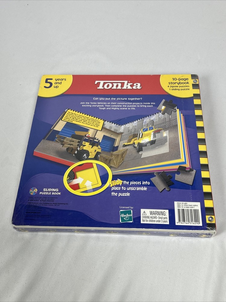 Tonka Sliding Puzzle Book
