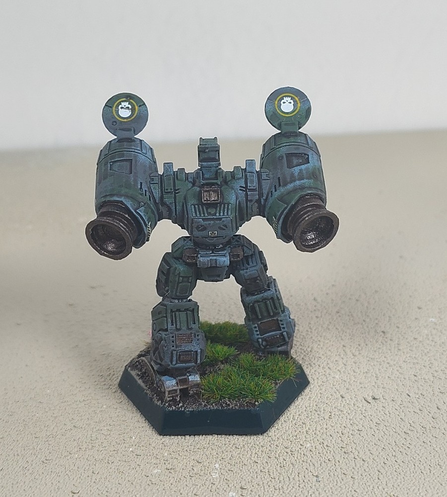 Battletech Pro-Painted Unseen Longbow 3d Printed Miniature