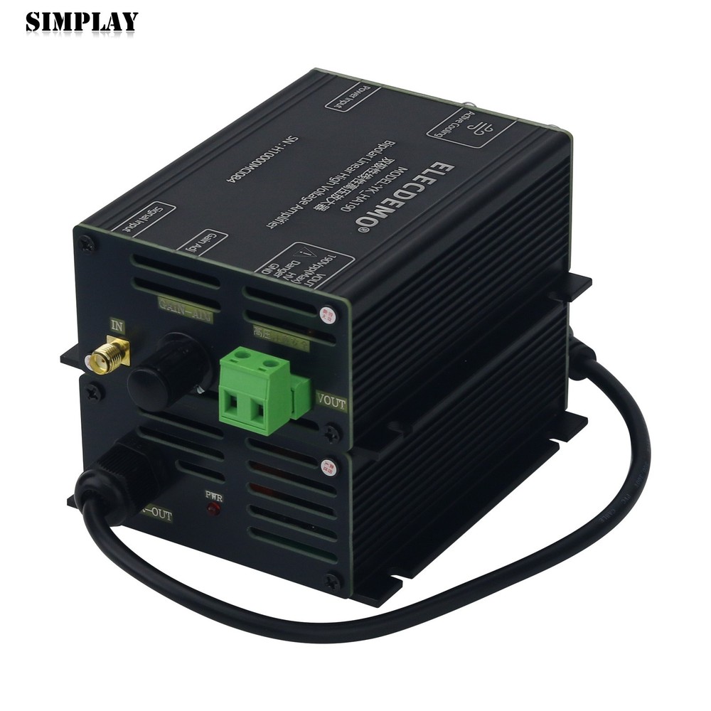 Dual Polarity High Voltage Linear Amplifier 190Vpp Arbitrary Wave