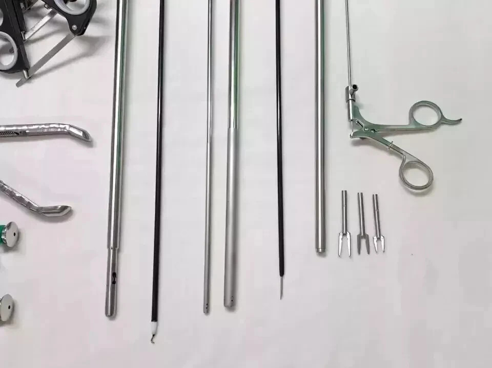 21pc - Laparoscopic Surery Set SS High Quality Reusable Instruments