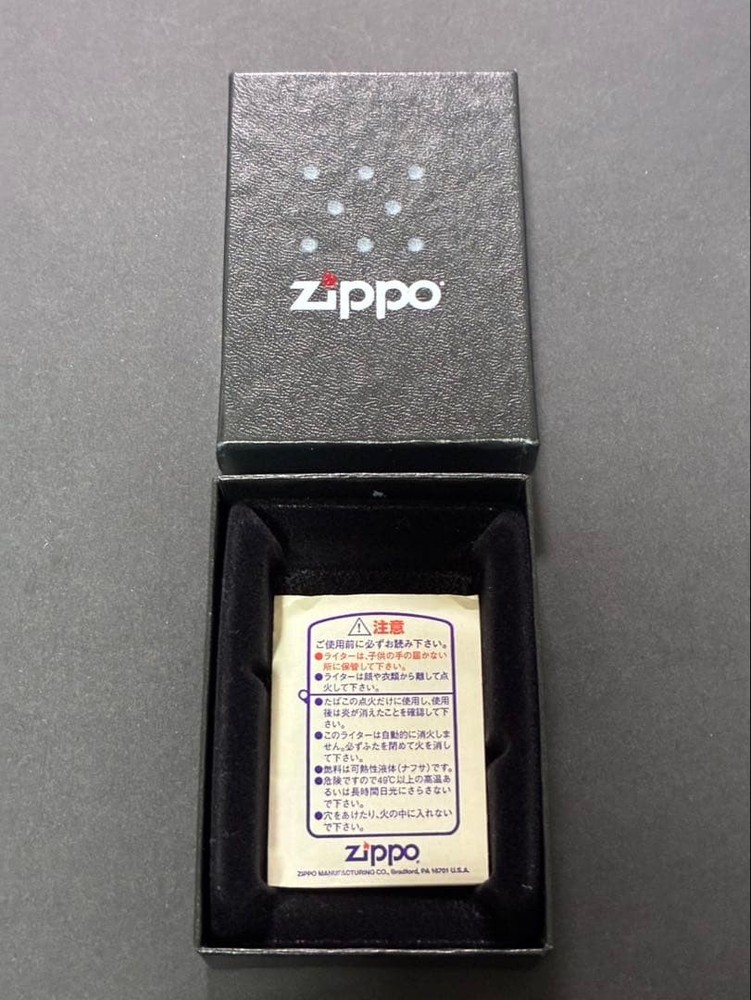 Zippo Vagabond Limited Edition Black One Sided Processing Lighter Regular Japan