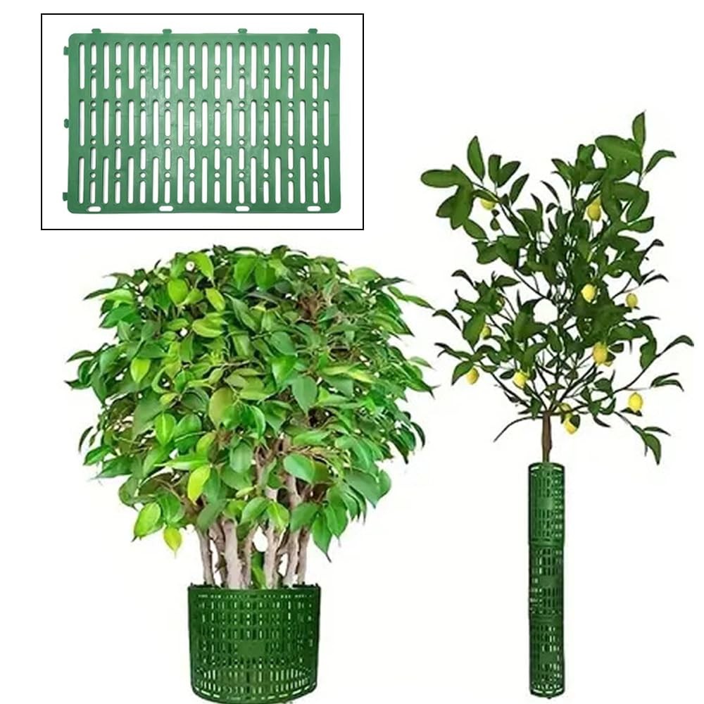 2 Pack Plastic Tree Trunk Protectors Wrap New Tree Protector Guards Barrier
