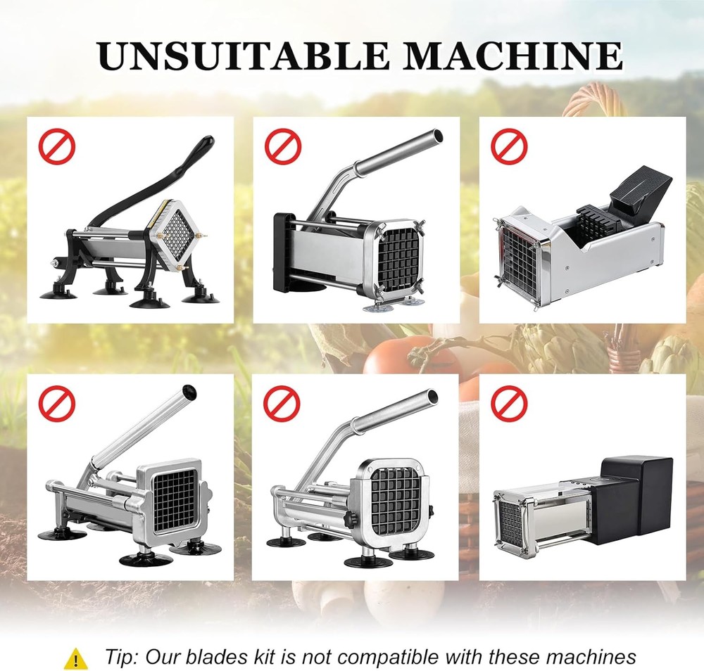 Replacement Chopper 3/8" Blade, Commercial 3/8‘’ blade