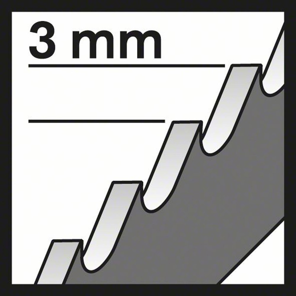 Bosch T111C Basic for Wood Jigsaw Blades (100 Pack)