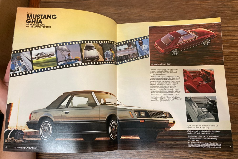 1981 Ford Mustang Catalog