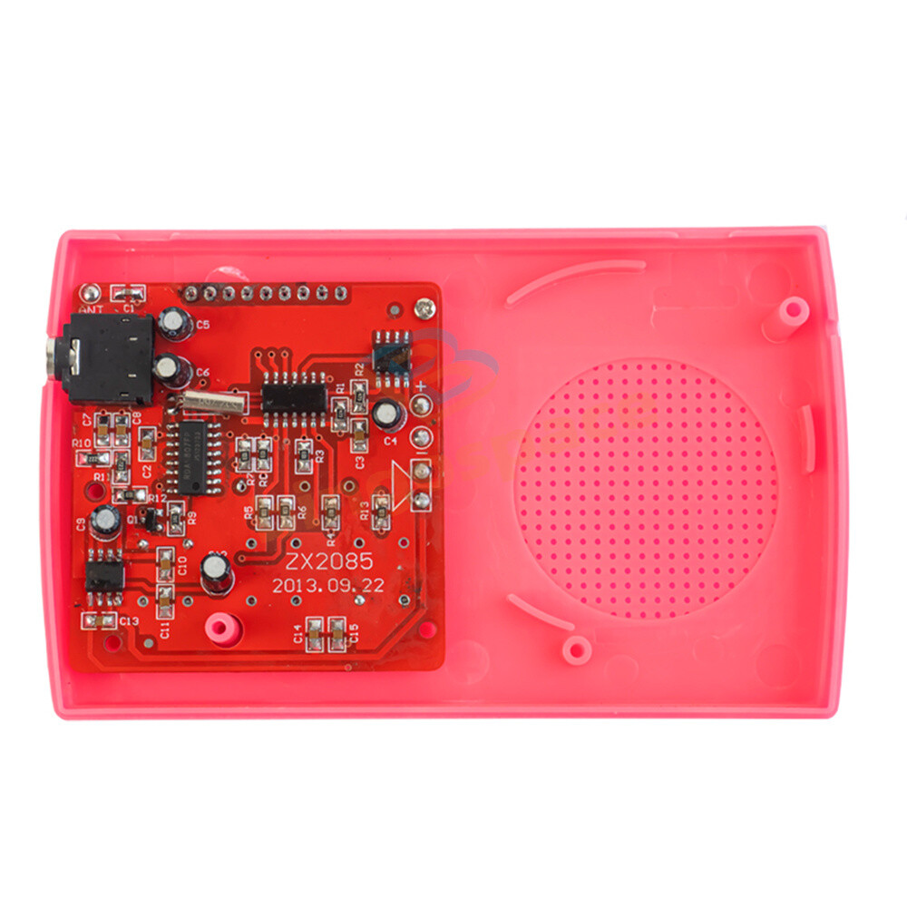 Programming Digital Stereo Radio DIY Kit For Electronic Skill Teaching Practice