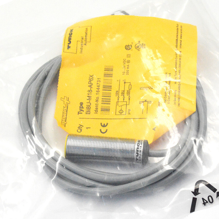 TURCK BI8U-M18-AP6X 1644733 Inductive sensor PNP