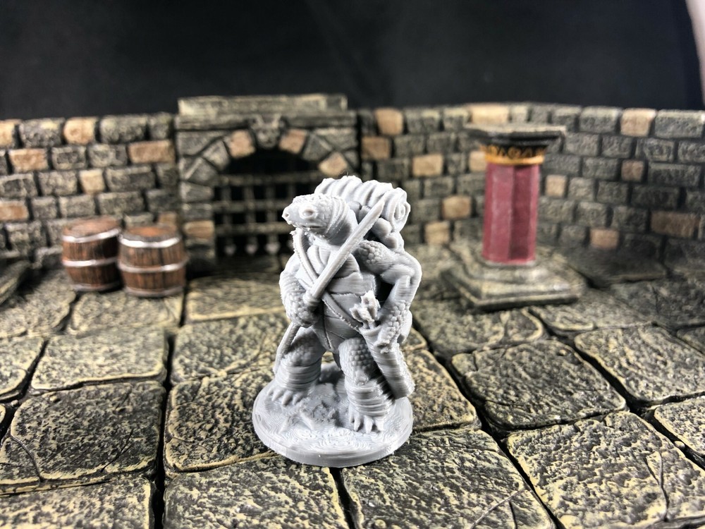 Turdle Explorers - 3D Printed 28mm miniatures