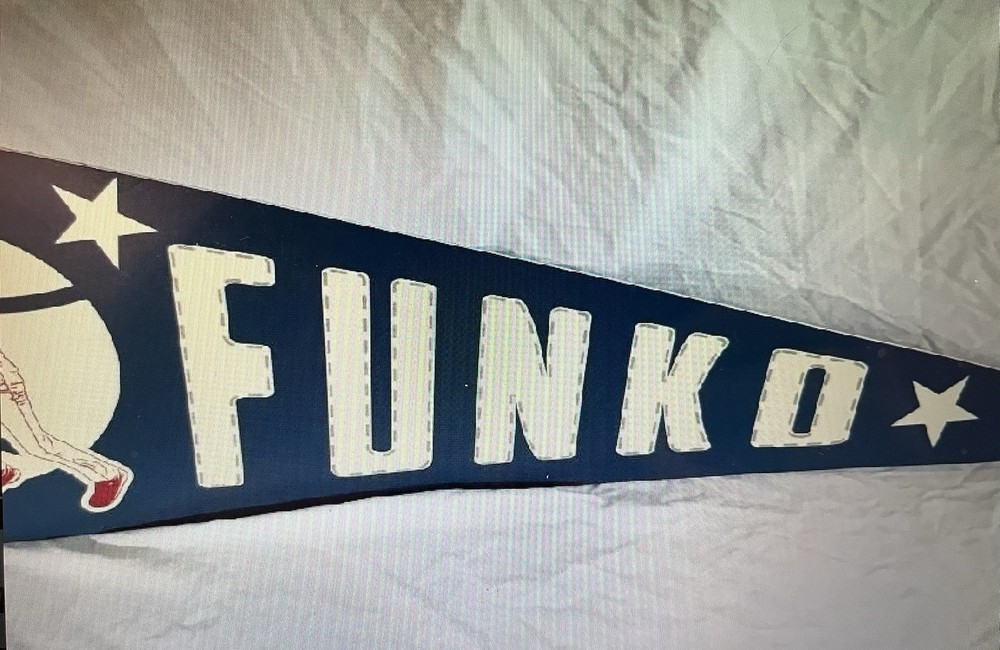 Funko Baseball Pennant Flag STORE DISPLAY Sign Oversized 60” Composite Board
