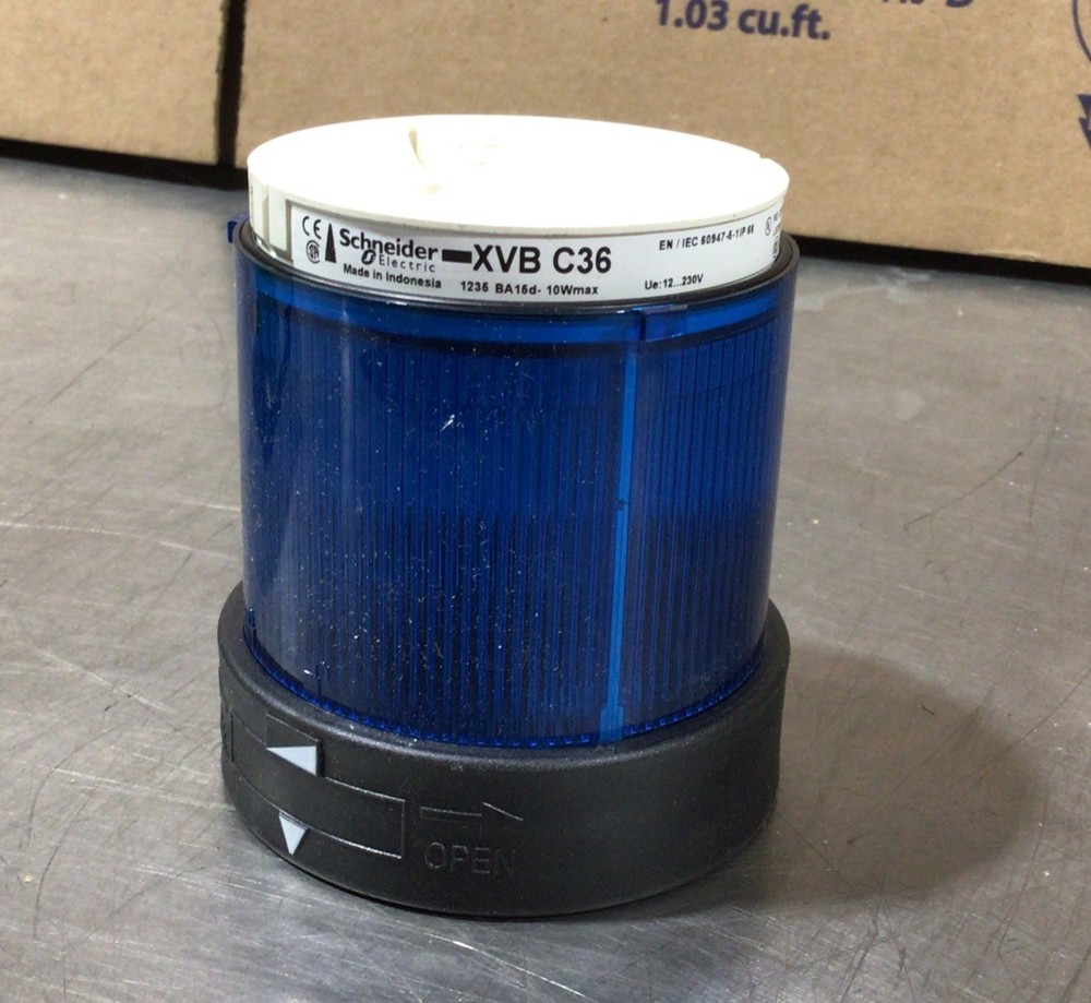 SCHNEIDER ELECTRIC HARMONY STACK BLUE LIGHT XVB C36