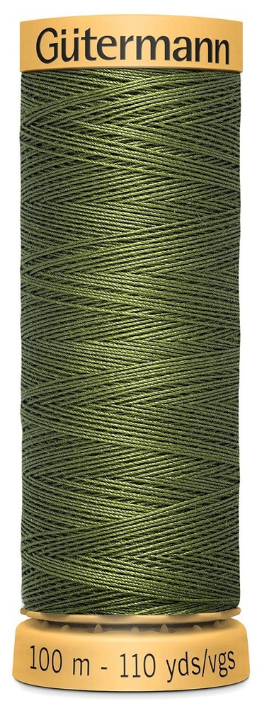 Natural Cotton Thread 110yd Apple Green