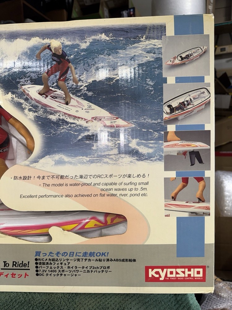 1/5 VINTAGE Kyosho RC SURFER LISA!! KYOB05A3!!