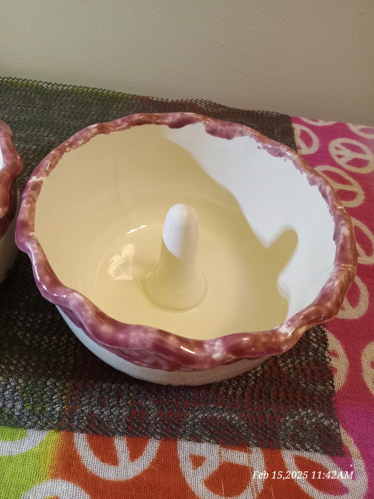 Joyce Dempsey Hand-Crafted Apple/Onion Baker Set