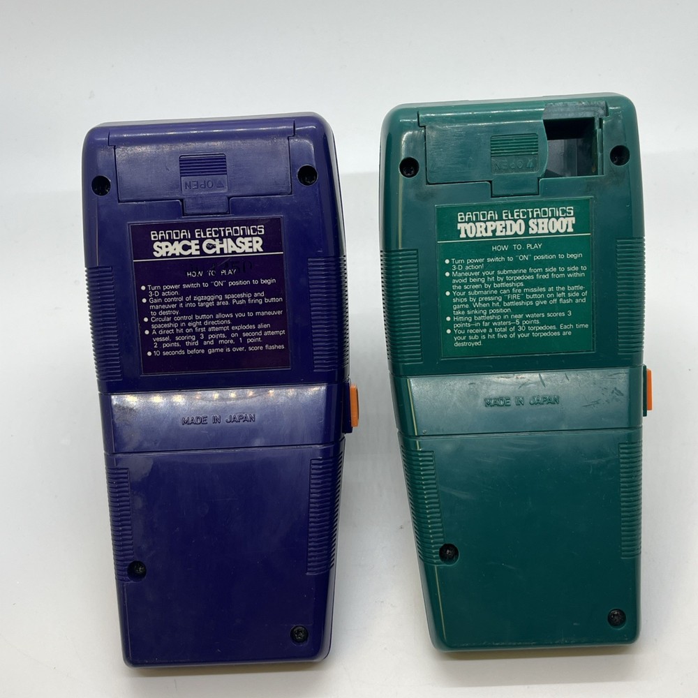 Space Chaser And Torpedo Shoot by Bandai, Both Working READ!!!