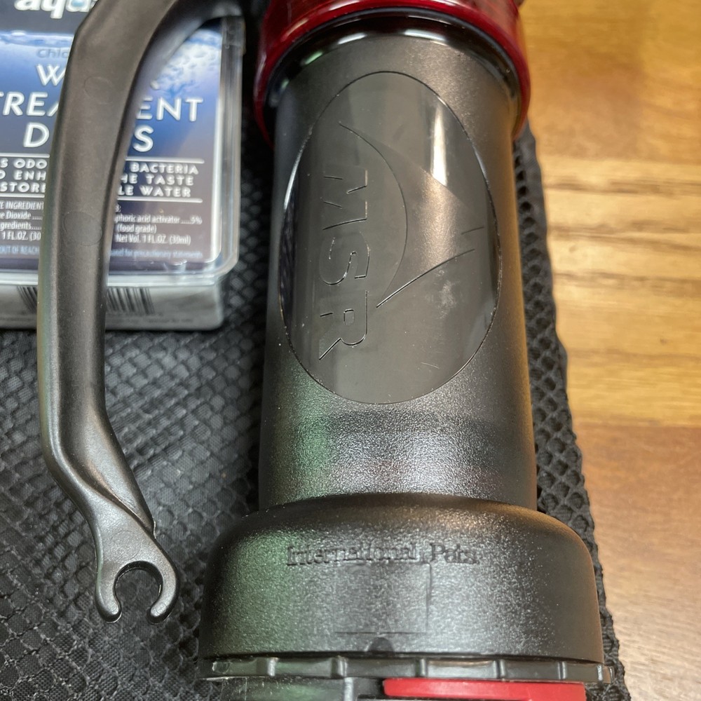 MSR MiniWorks EX Handheld Pump Action Water Filter Open Box New