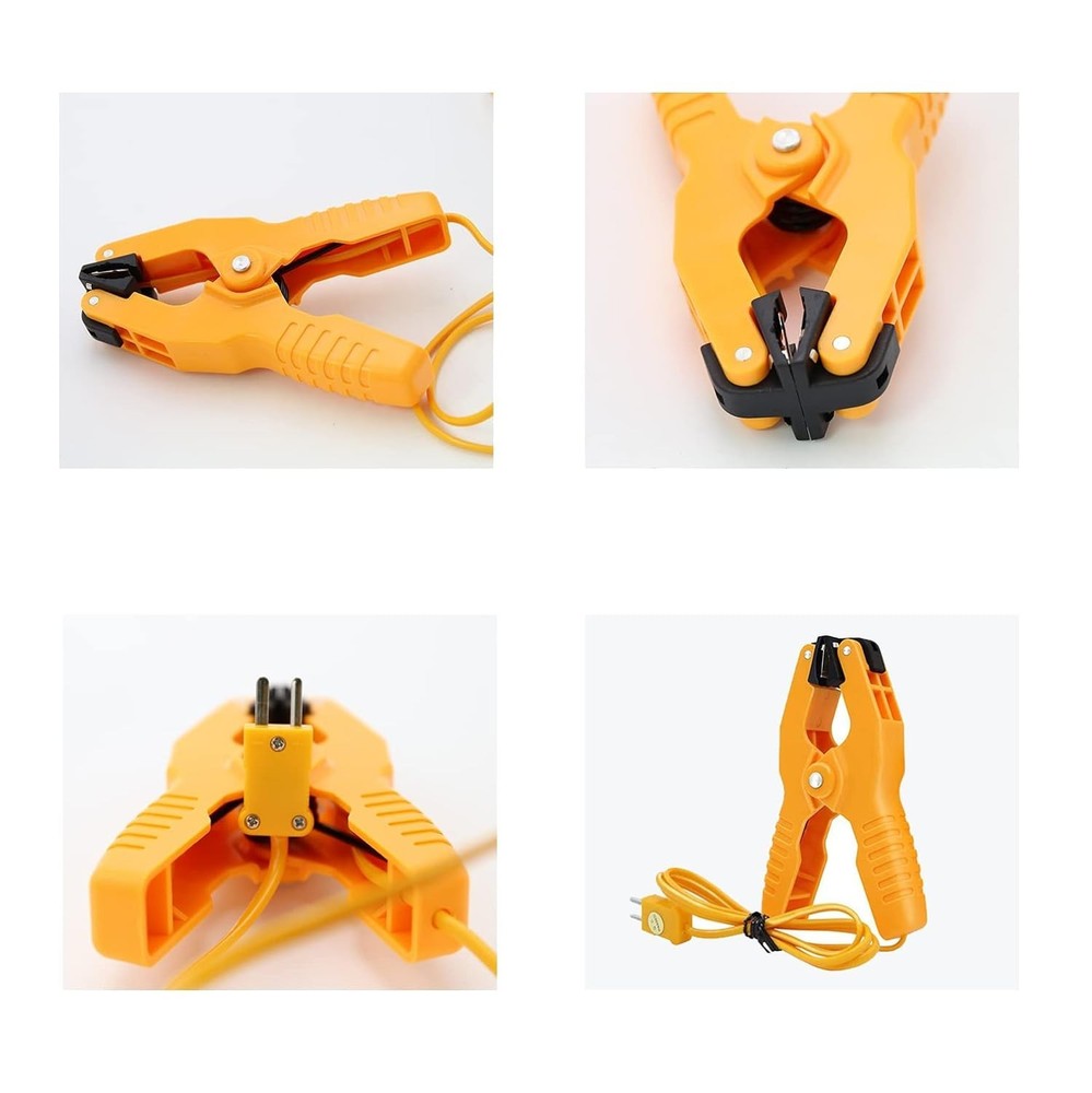 Pipe Clamp Thermocouple Probe Digital K-Type Temperature Sensor