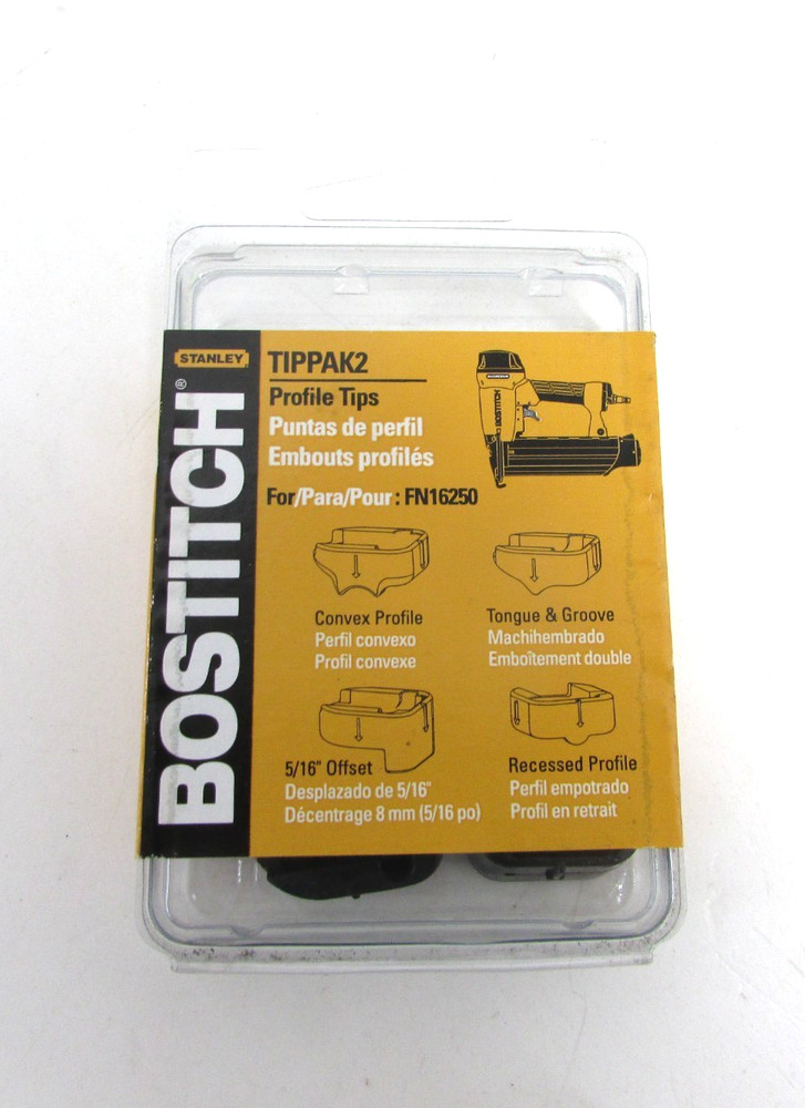 BOSTITCH TOOLS PROFILE TIPS TIPPAK2, 4 TIPS