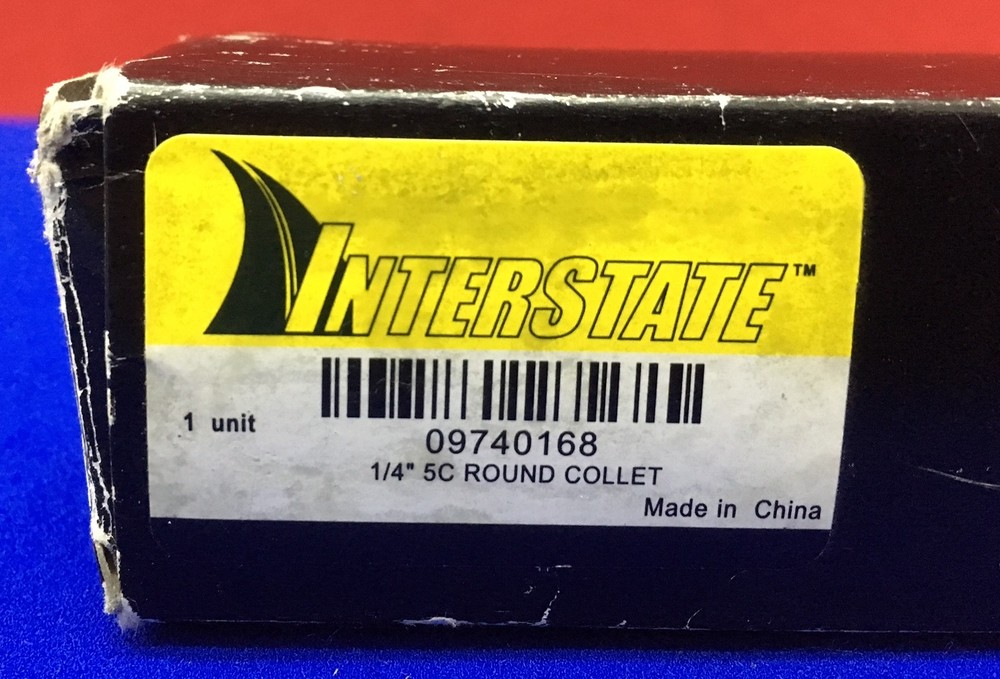INTERSTATE 09740168 1/4" 5C ROUND COLLET